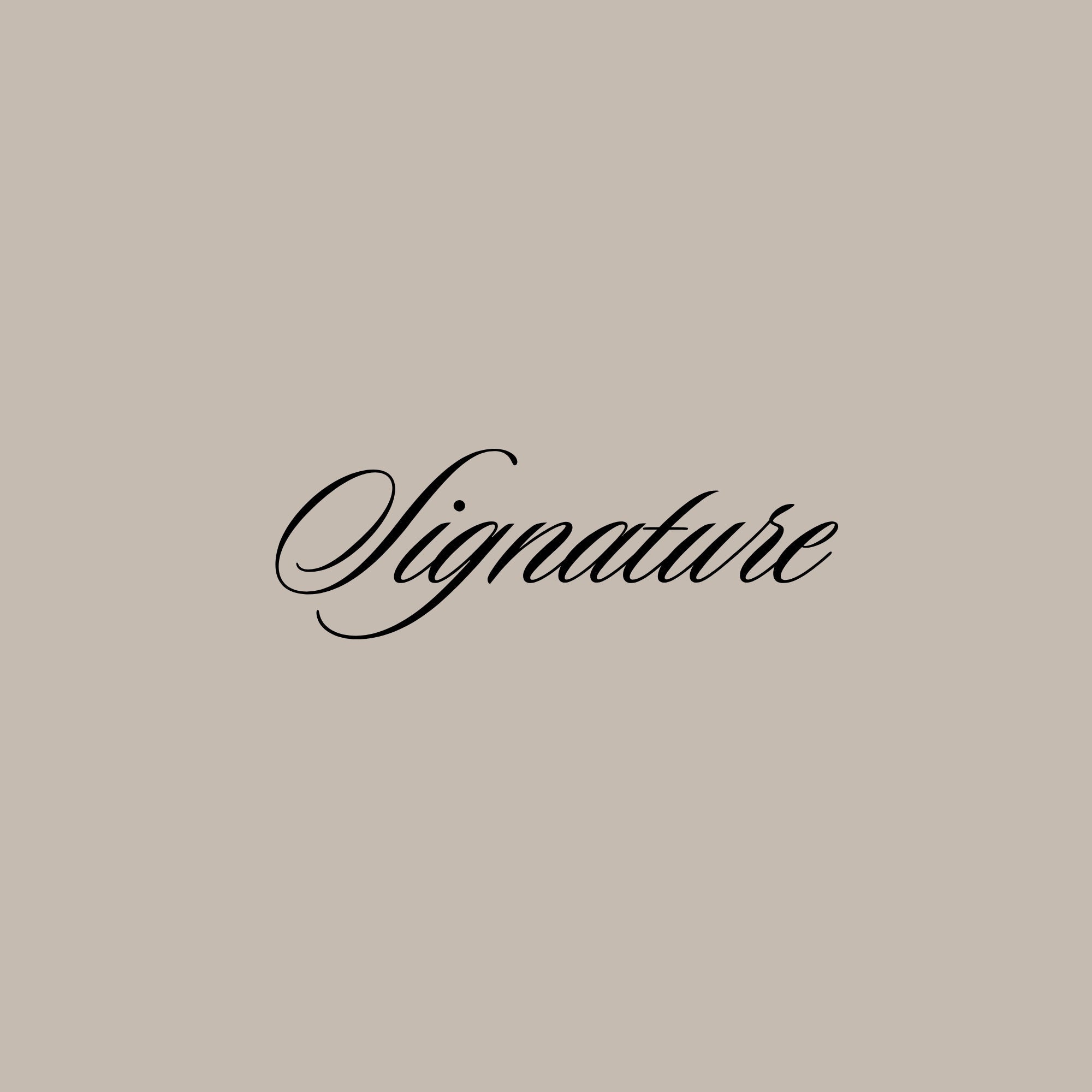 Signature